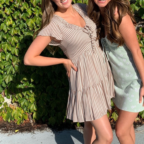 Altar’d State Striped Mini Dress - Picture 2 of 8